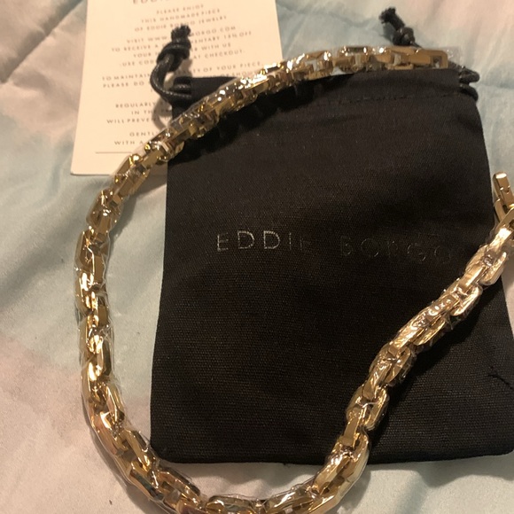 Eddie Borgo Jewelry - EDDIE BORGO Supra Chain link necklace 17” women’s jewelry $425 retail NEW